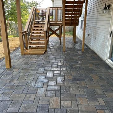 Paver Patio and deck