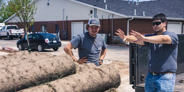 Owner of No Mow Worries Lawn Care and Landscape, Mitchell Roberts