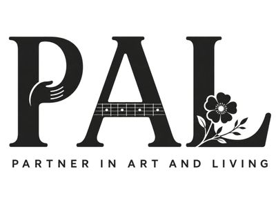 Logo with 'PAL' and the phrase 'Partner in Art and Living'.