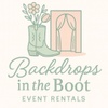 Backdrops in the Boot Event Rentals