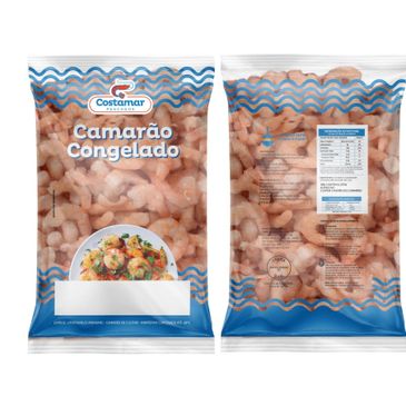 Camarão congelado 