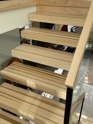 Floating Stair Treads
Stair Treads
Mono Stringer Stairs
Wood Stair Treads
Modern Stair Treads