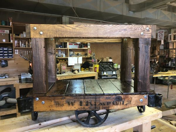 Foundry Cart kitchen island design