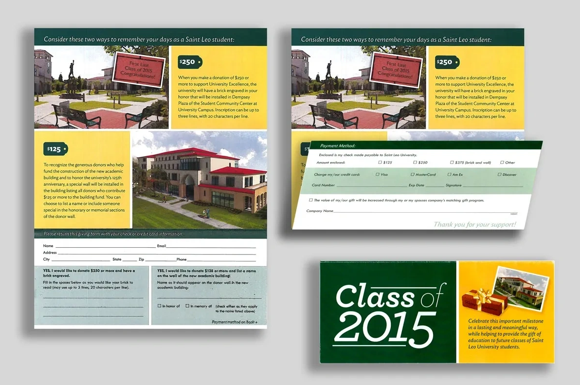 Class of 2015 brochure 
