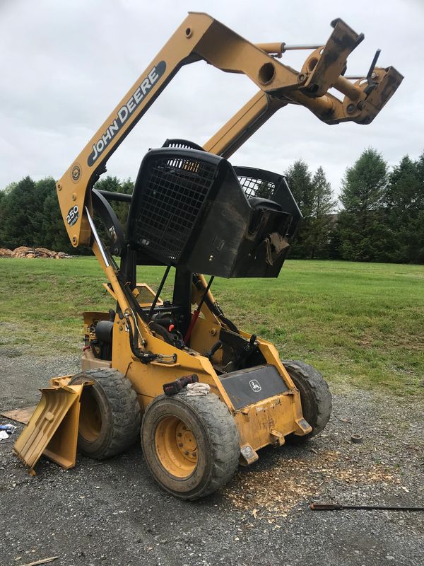John Deere 250 loader repair