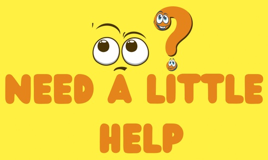 NEED A LITTLE HELP