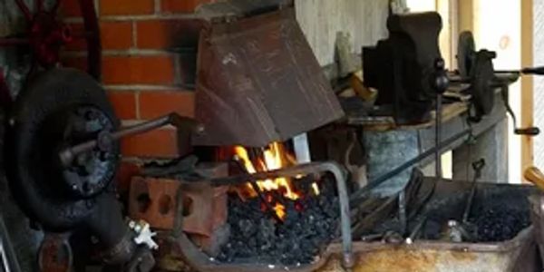 blacksmith shop interior