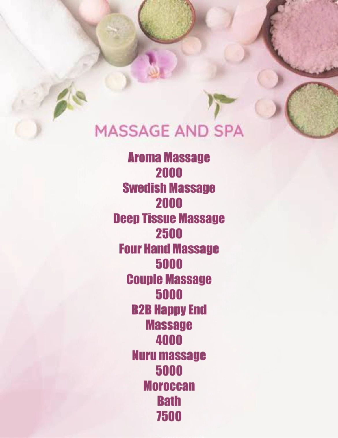 F2M Best Male to Female and Female to Male massage unisex Salon a