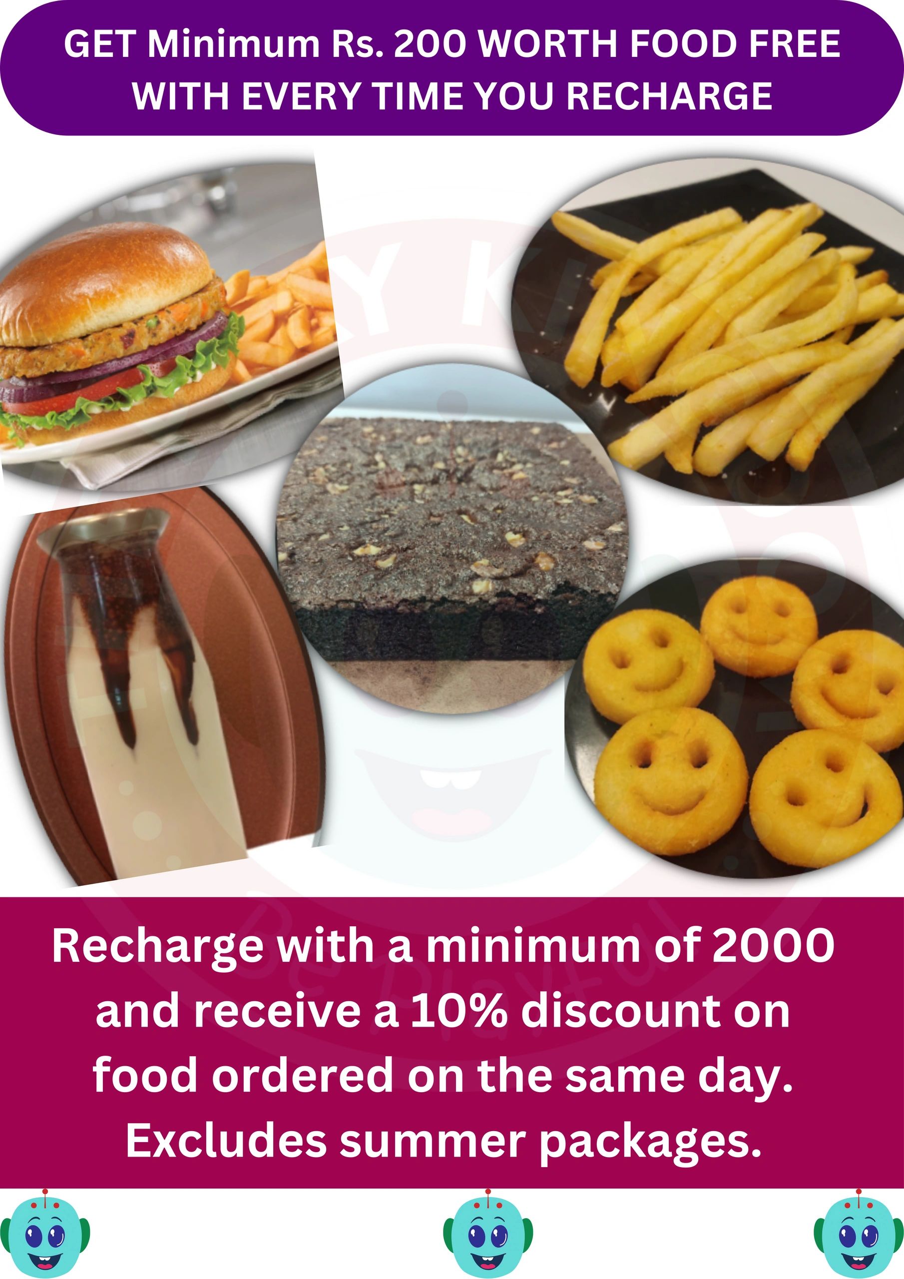 Save on food when you visit as a group at The Play Kingdom.