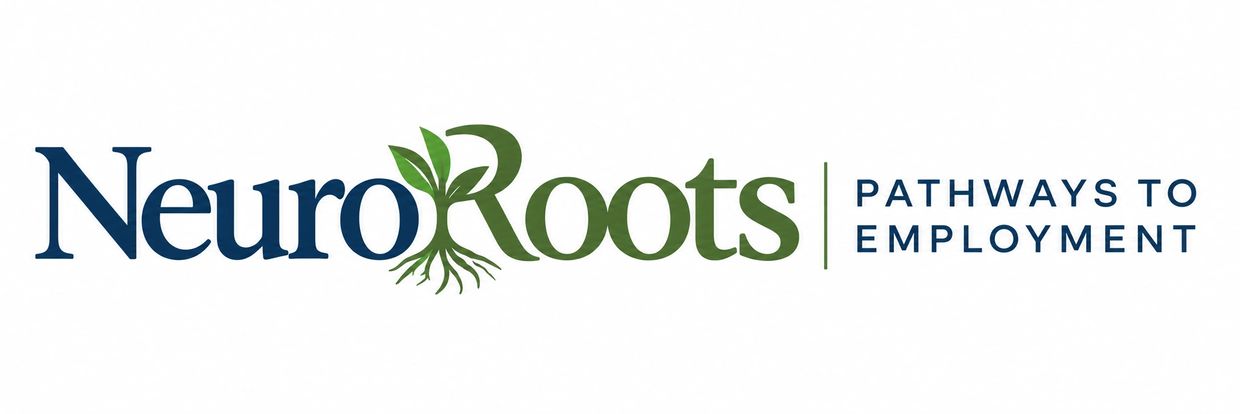 Logo for NeuroRoots: Pathways to Employment.