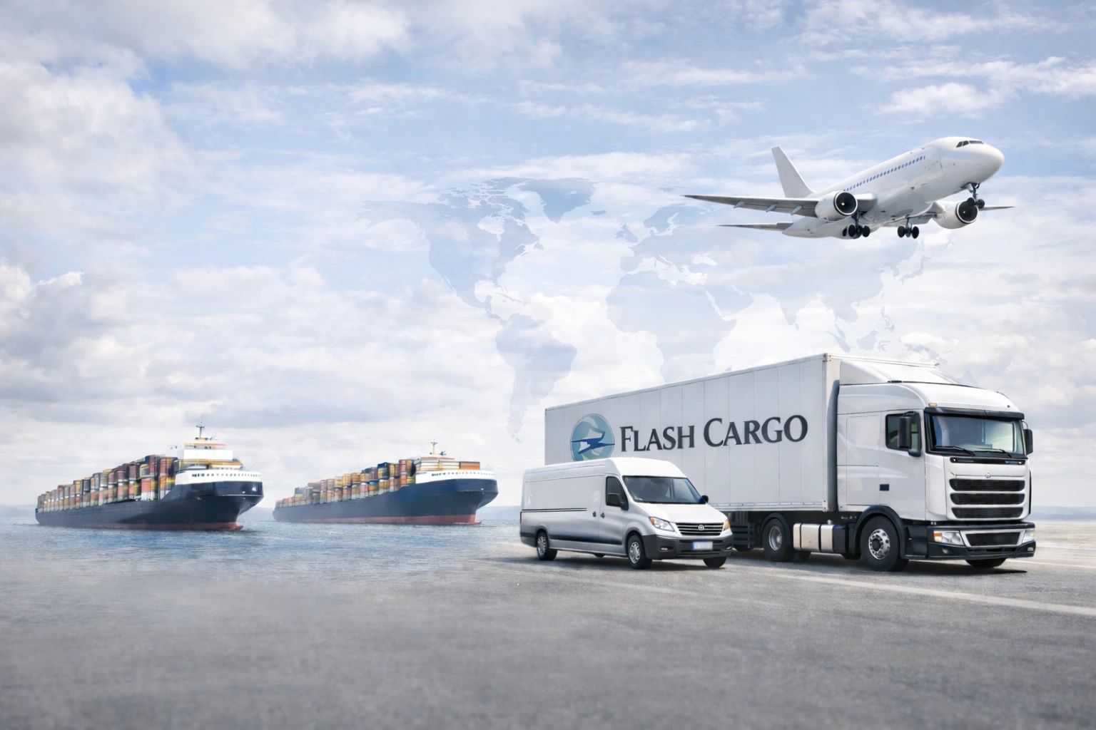 Flash Cargo, Inc. website preview