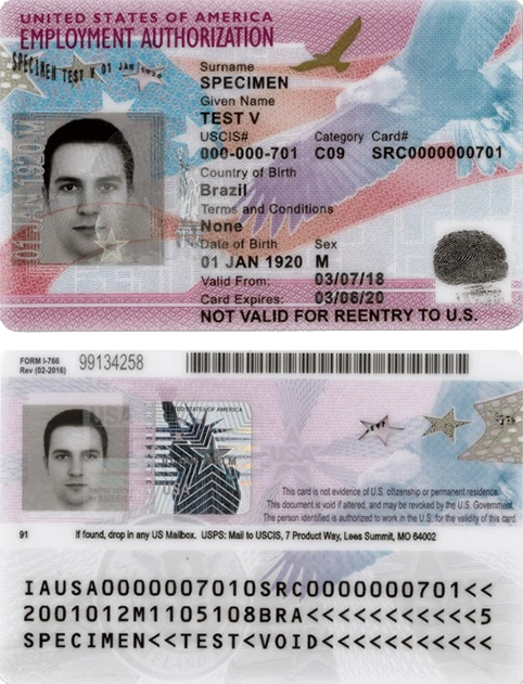 各类EAD 工卡的类别与代码