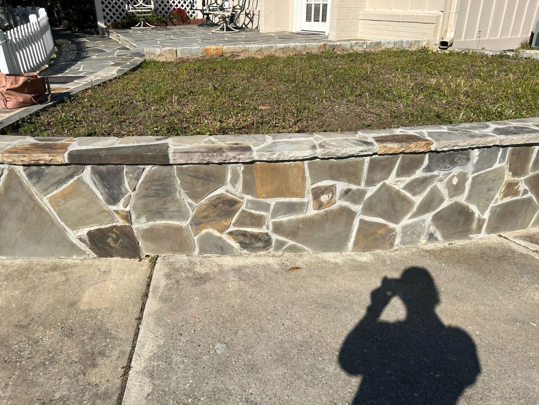 Clean patio and stone surfaces