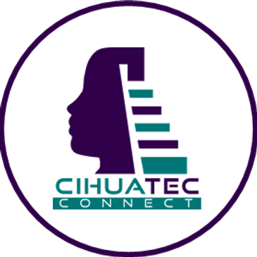 CIHUATEC Connect logo featuring a stylized human profile and text.