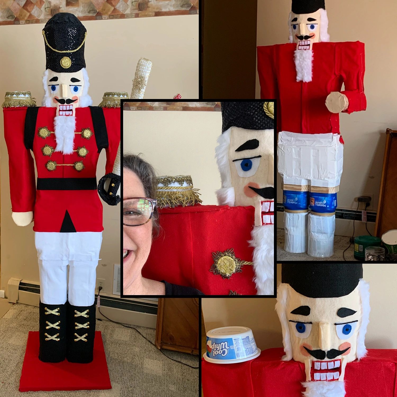 How to Build a 6’ 5” Nutcracker Out of Garbage