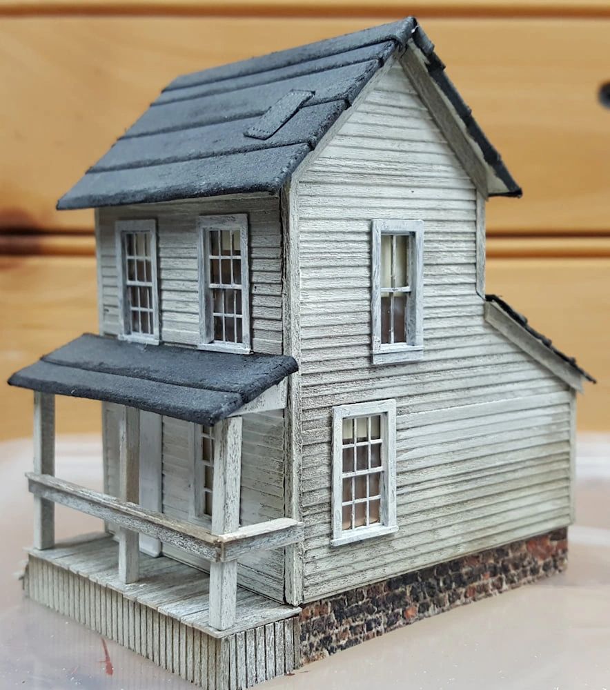 Grey Street Company House HOScale Model Kit