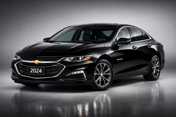 The 2024 Malibu sleek design and reliable performance and gives a refined, executive look stands out
