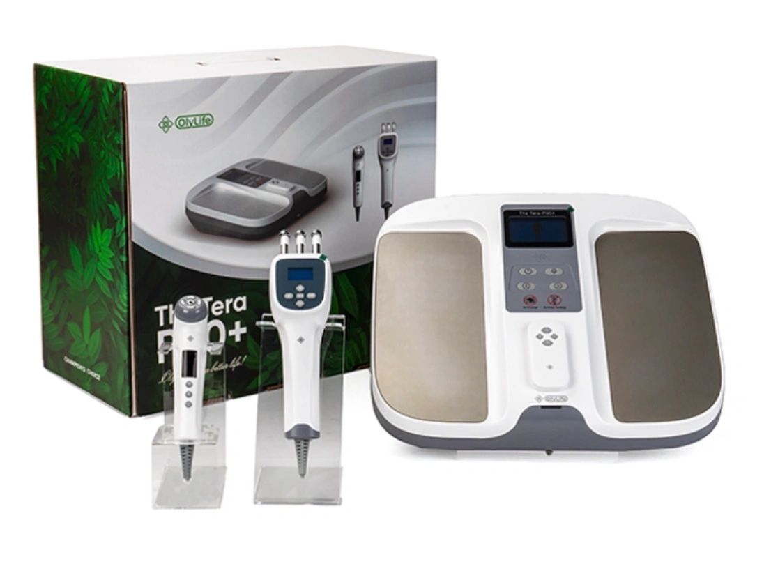 The Olylife THz Tera-P90 plus PEMF machine at Norco Pure Wellness in Norco, Ca