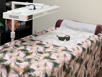 Red light therapy at Norco Pure Wellness in Norco, Ca