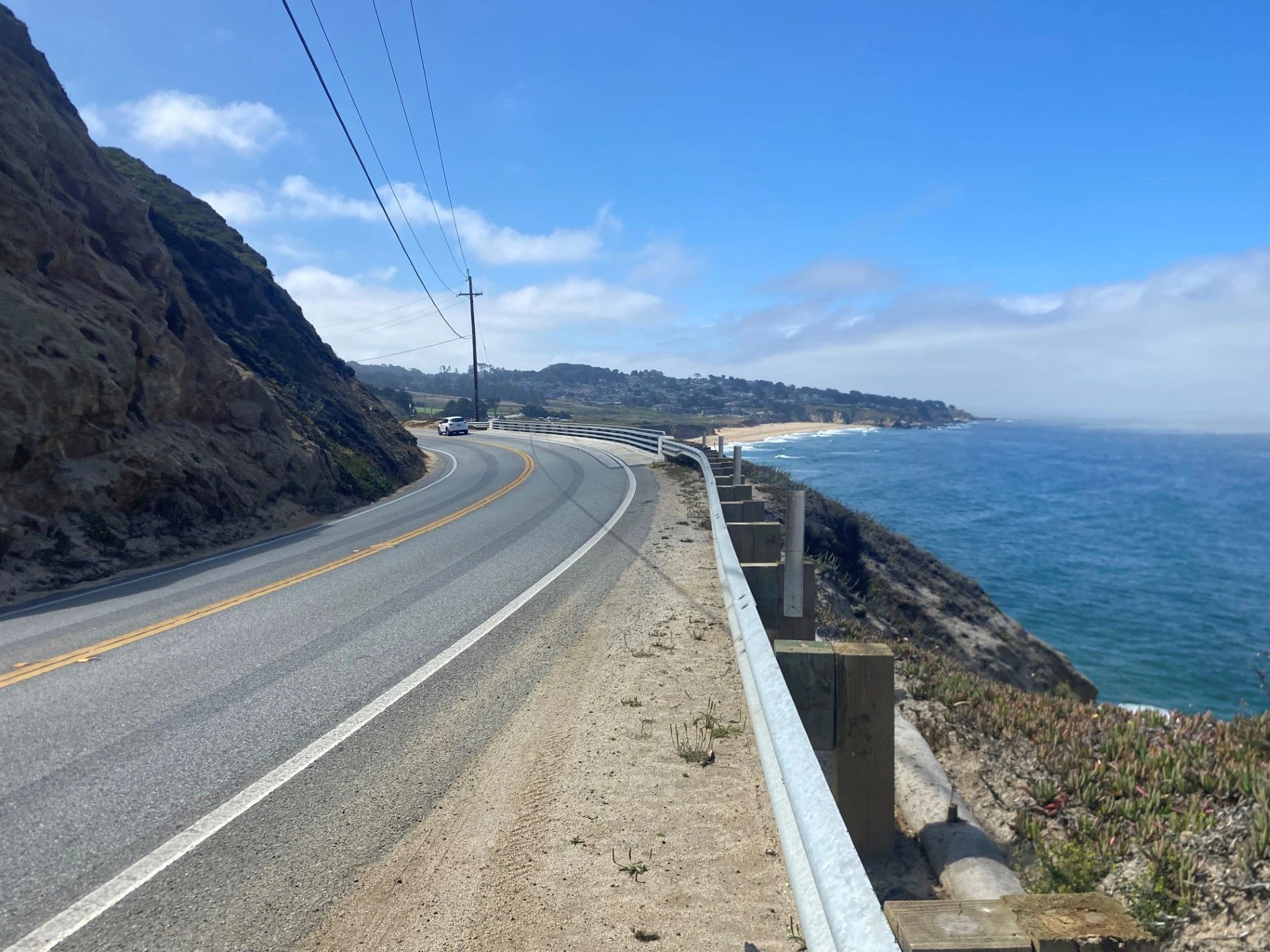 The project was 04-0Q6104, Highway 1 near Maderra, located in San Mateo