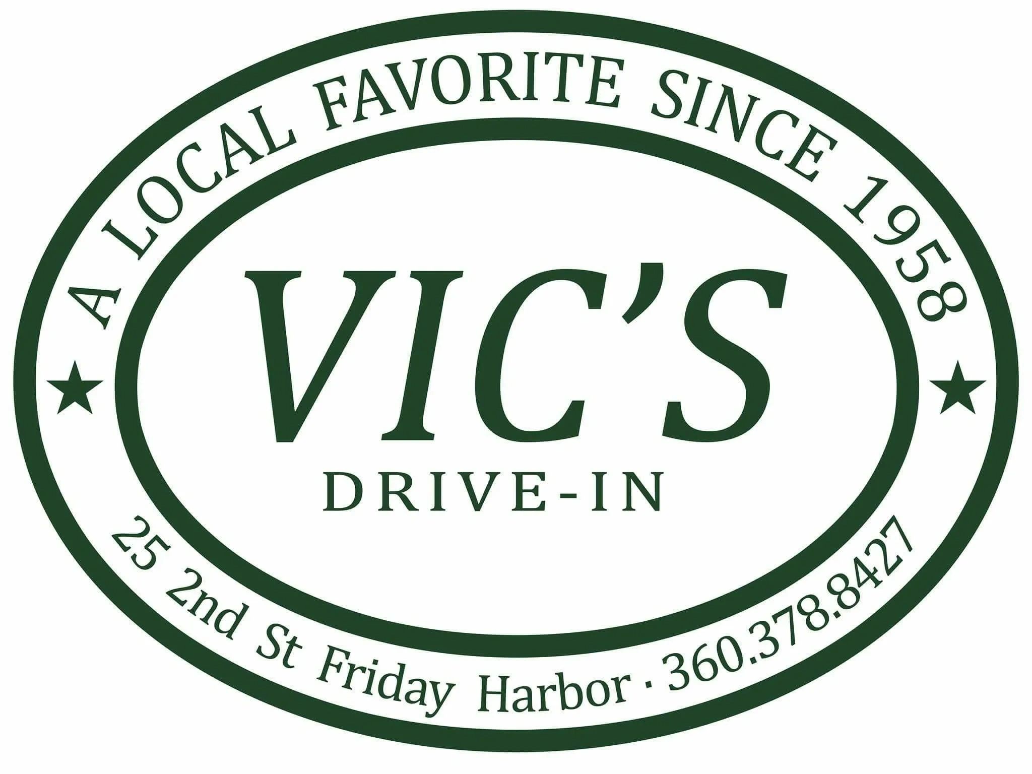 Vic's Drive In Logo