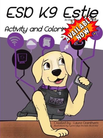 A fun activity book with puzzles, coloring pages and online safety tips. Help Estie find clues!