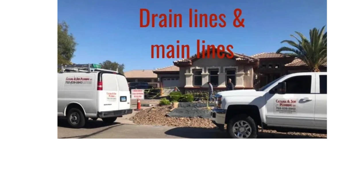Water main line replacement. Water leak repairs. Henderson & Las Vegas. Plumbing, plumbers near me. 