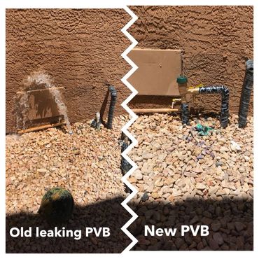 Pressure Vacuum breaker leak and repairs. 