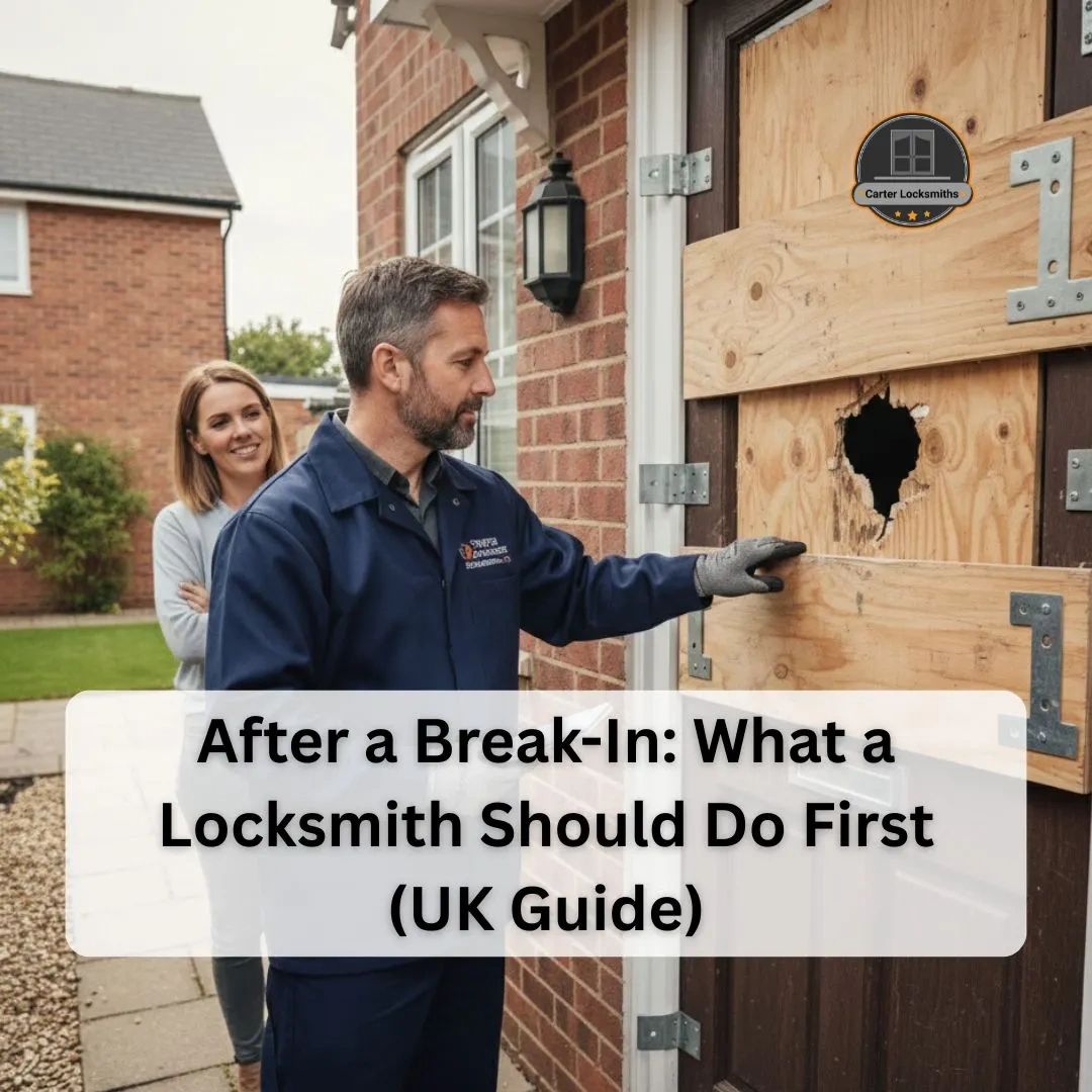 After a Break-In: What a Locksmith Should Do First (UK Guide)