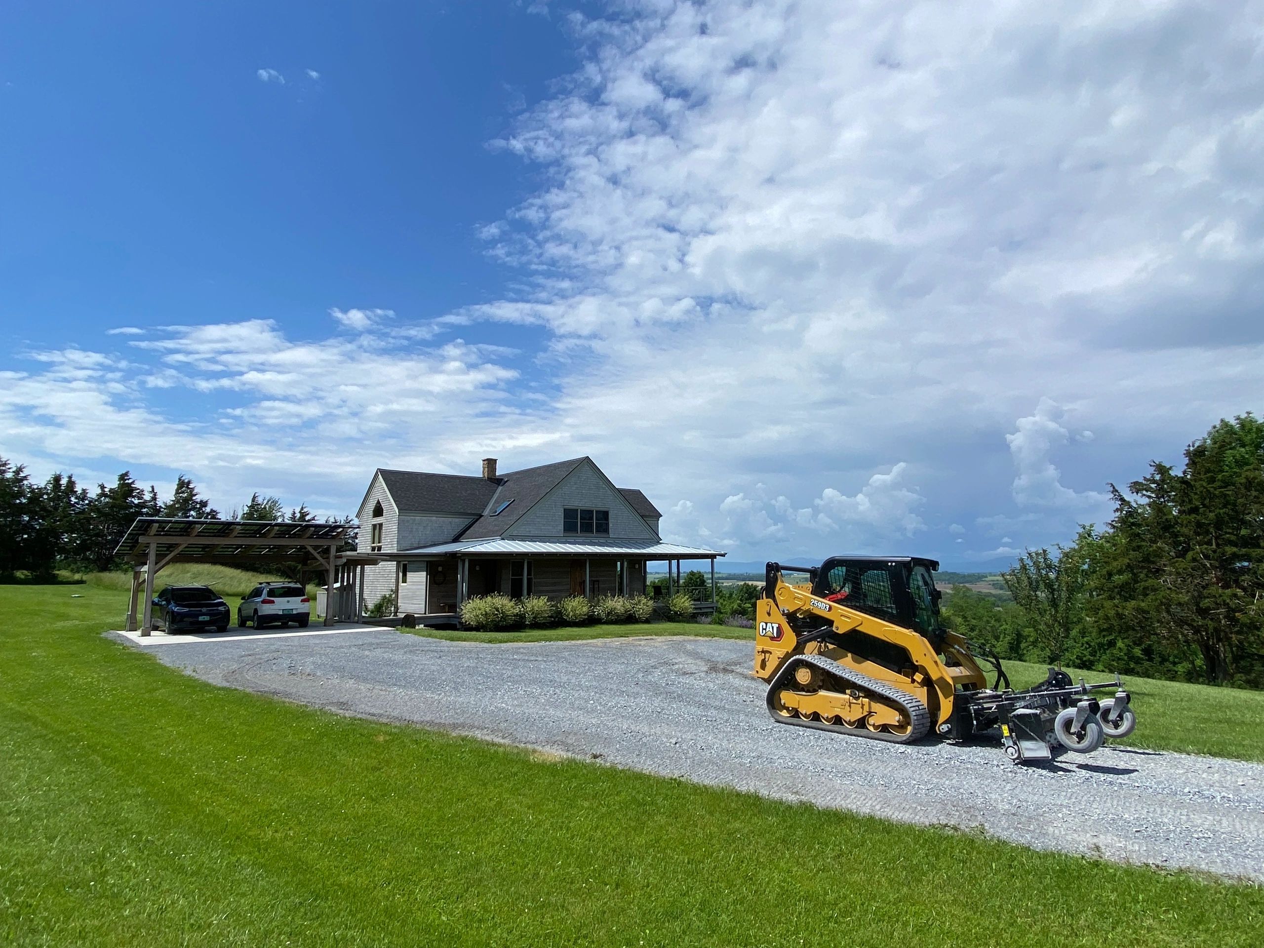 gravel-driveway-repair-hello-neighbor-tractor-works