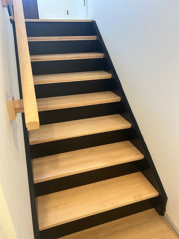Interior Staining | Stain Stairs | New Build Construction Painter | Cobourg Painter