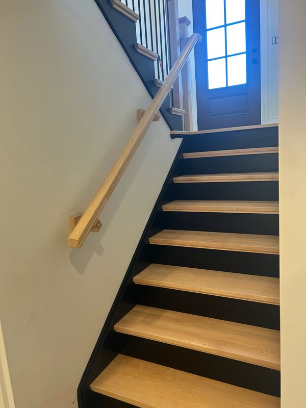 New Build Construction Painter | Interior Residential Painter | Cobourg Painter | Staining Stairs