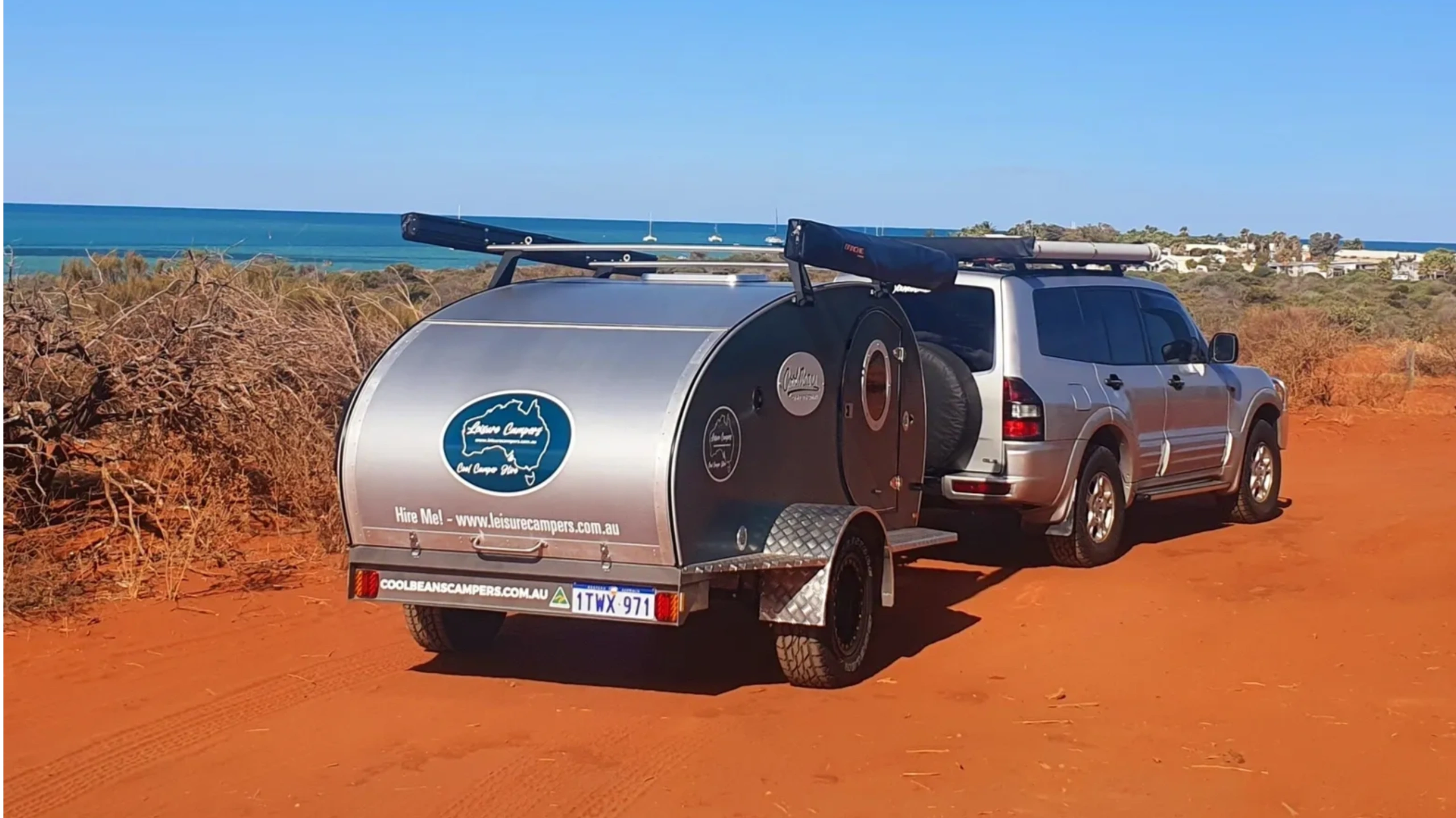 Leisure Campers, cool camper trailer hire. Where will your adventure take you?