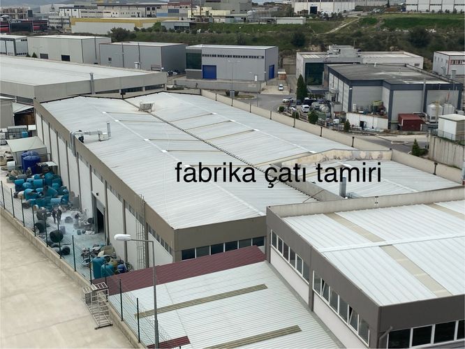fabrika çatı tamiri