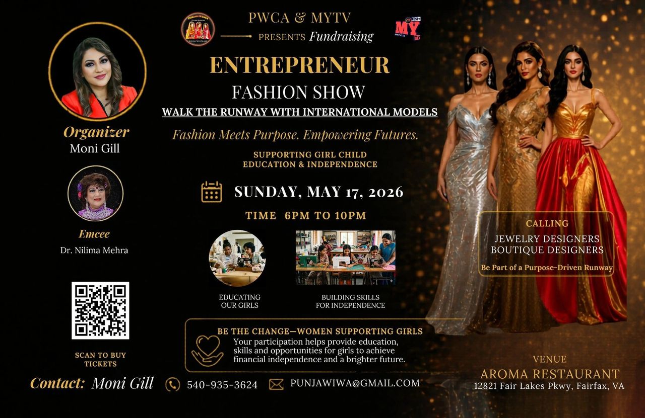Entrepreneur Fashion Show – Walk the Ramp With Purpose by Moni Gill