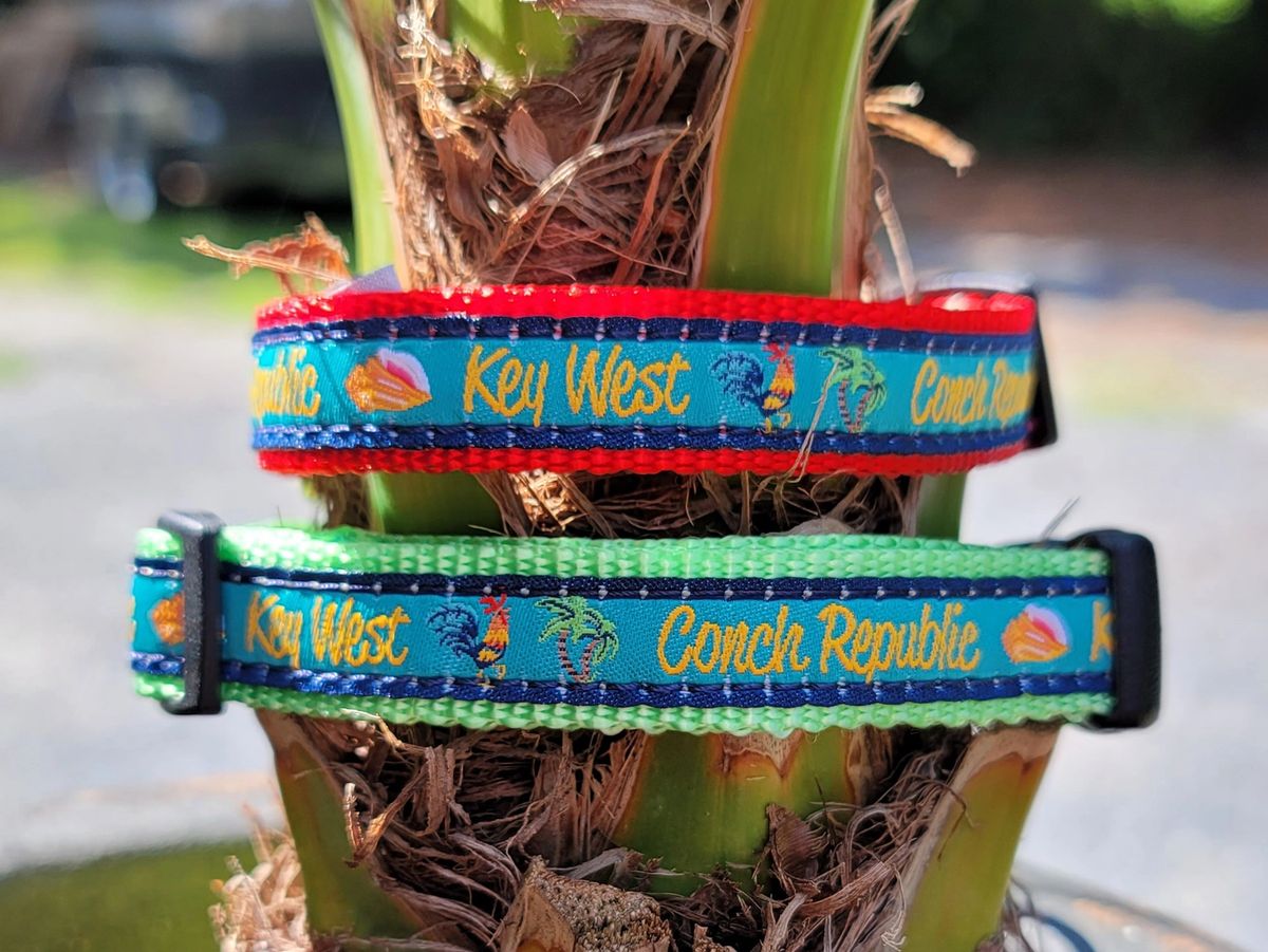 Key West Dog Collars & Leashes