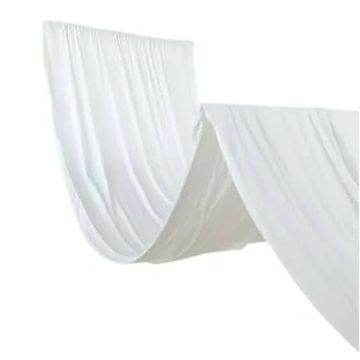 Wedding ceiling drape for hire, ideal for adding elegance and charm to your wedding venue