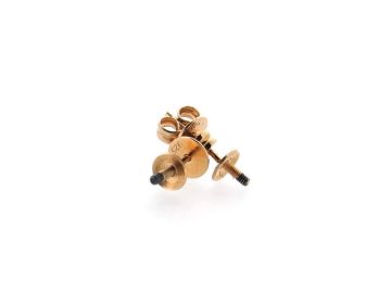 Earrings Mountings for Pearls - 18K Gold Plating
Pearl Mountings, Pearl Findings, Jewelry Supplies