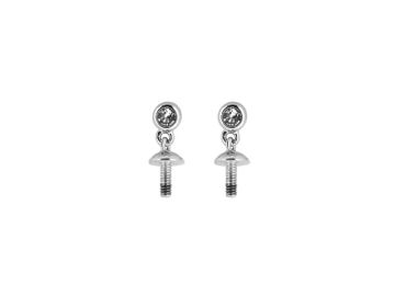Earrings Mountings for Pearls - 925 Silver
Pearl Mountings, Pearl Findings, Jewelry Supplies