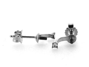 Earrings Mountings for Pearls - 925 Silver
Pearl Mountings, Pearl Findings, Jewelry Supplies