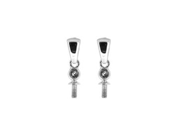Earrings Mountings for Pearls - 925 Silver
Pearl Mountings, Pearl Findings, Jewelry Supplies