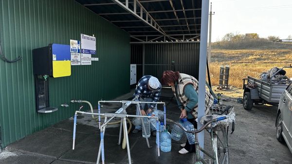 Emergency water in Zaporizhzhia