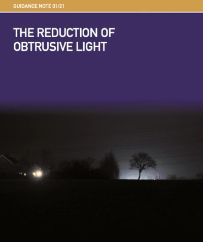Guidance Note 01: For the reduction of obtrusive light