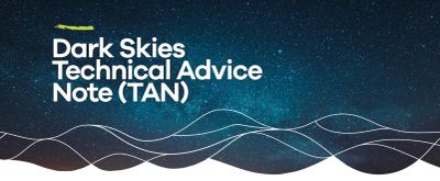 Dark skies technical advice note (TAN)