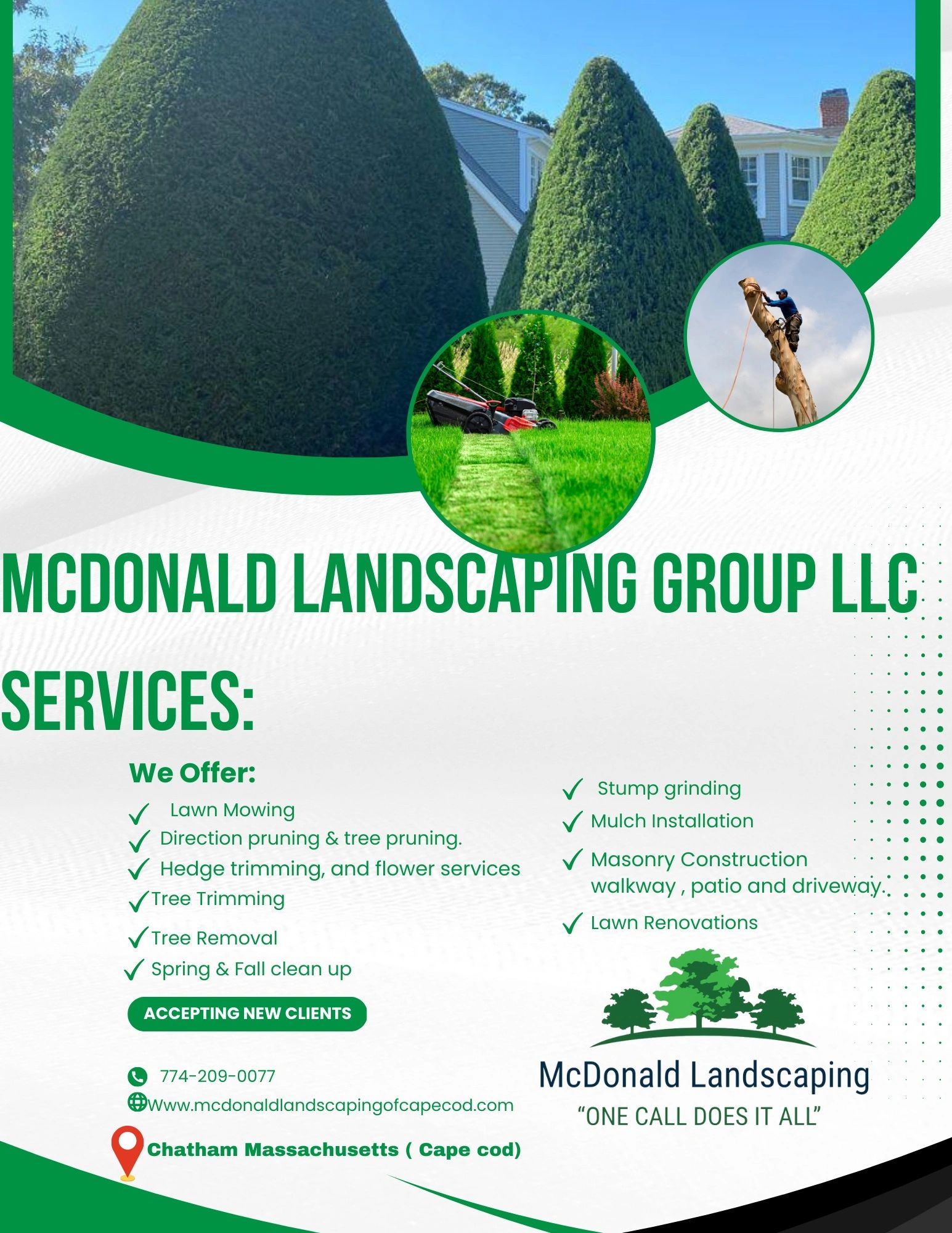 McDonald Landscaping of Cape Cod - Free Estimate., Excellent Work .