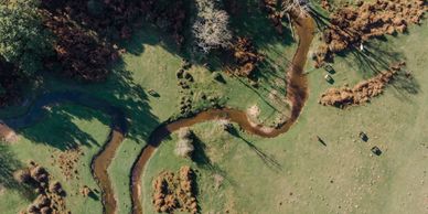 Ausidore Livestock creek in a paddock
