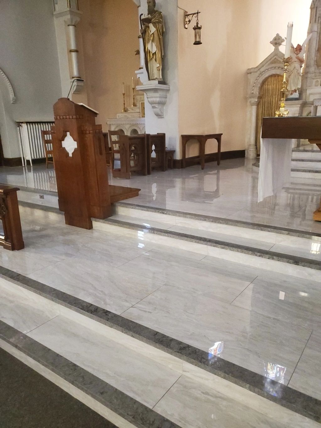 Altar at Saint Ann Roman Catholic Church, Hamilton, ON