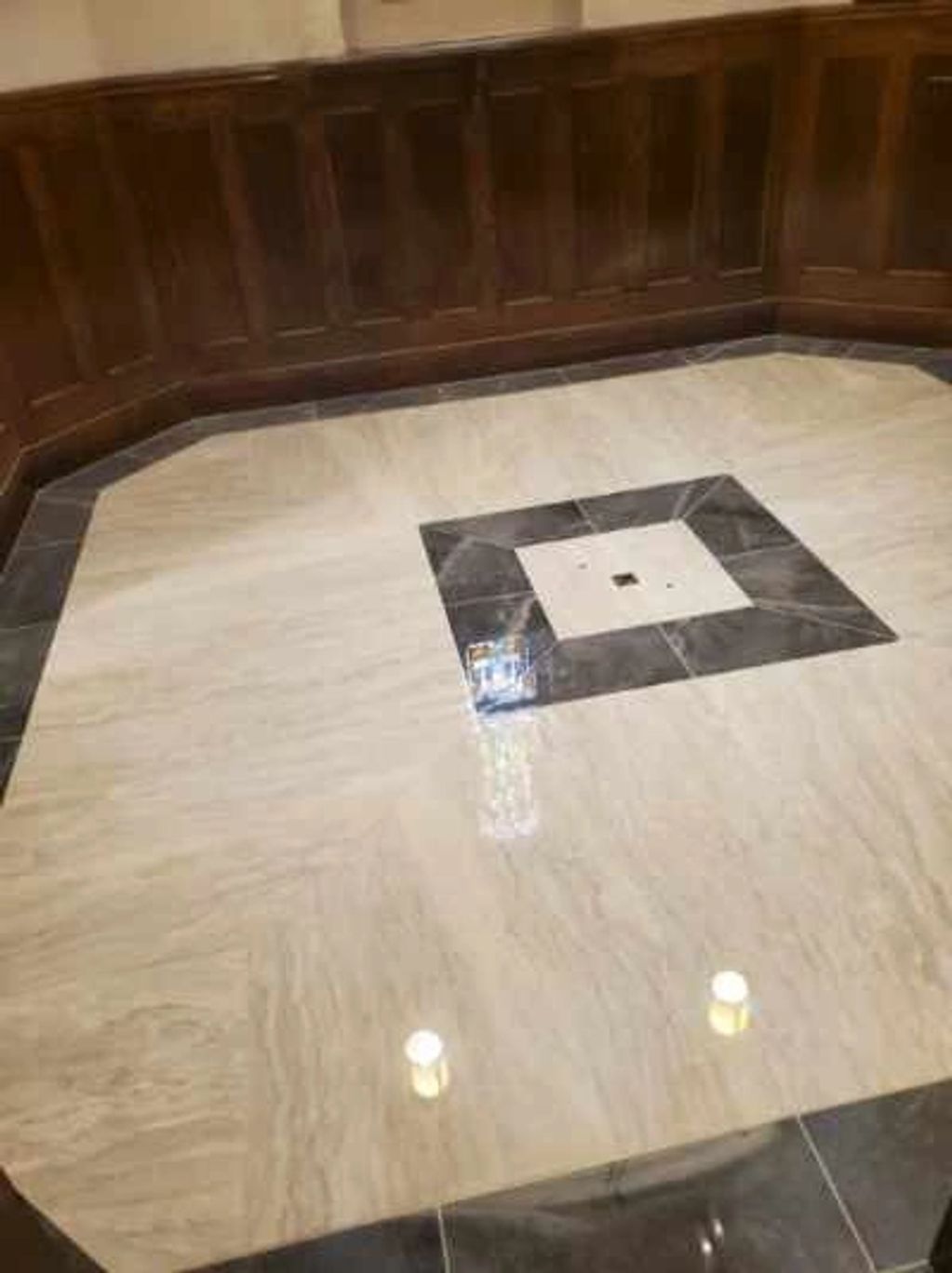 Baptismal Font Area at St Ann Roman Catholic Church, Hamilton, ON