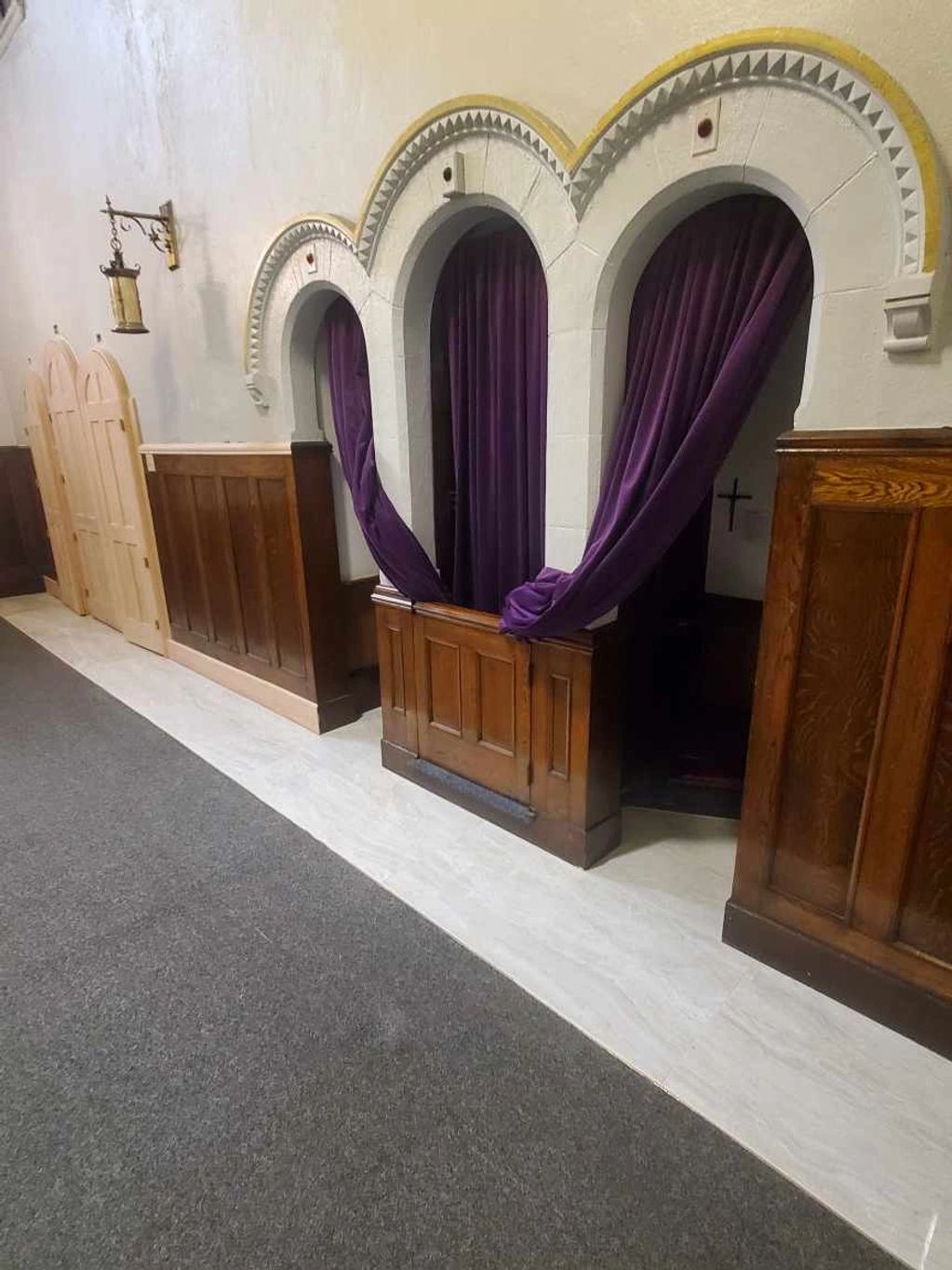 Confessional Area at Saint Ann Roman Catholic Church, Hamilton, ON