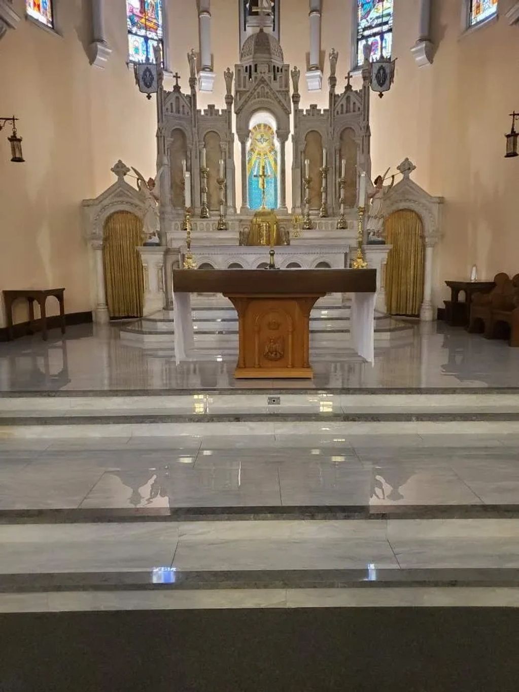 Altar at Saint Ann Roman Catholic Church, Hamilton, ON